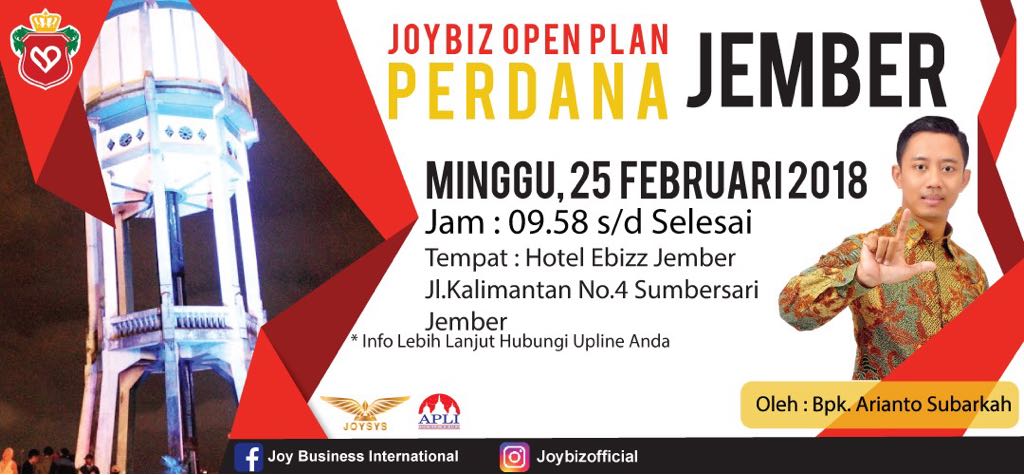 Presentasi JOP Perdana Joybiz di Kota Jember