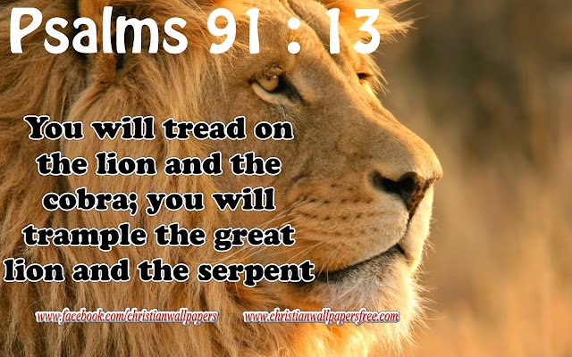 Trample the Great Lion and Serpent