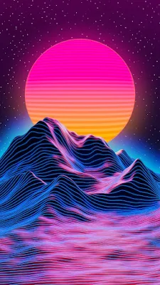 Vaporwave iPhone Wallpaper