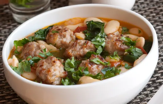 spanish meatball stew