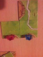 Imagen Carcassonne Juego de Mesa colocacion correcta