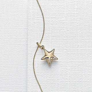 Pia Jewellery Gold Star Pendant