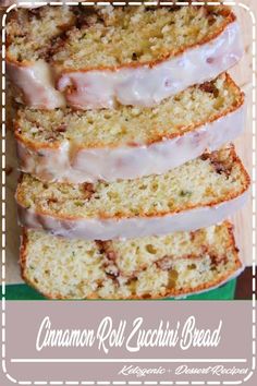 I turned one of our favorite Cinnamon Roll Quick Bread recipes in to a zucchini version. When you have a lot of zucchini on hand, yo…