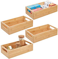 Woodcraft Original Pine Wood Storage Bin Container