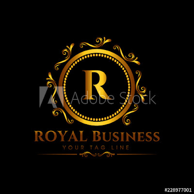 royal crown logo, luxury logo