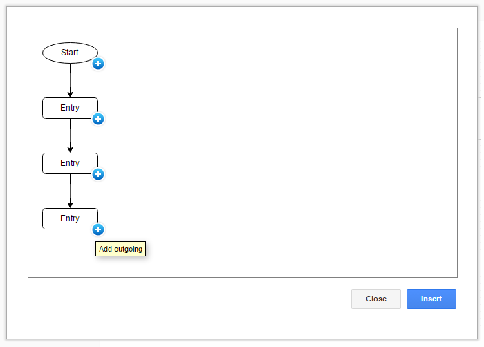 Quick inserting an example of a scheme in Draw.io