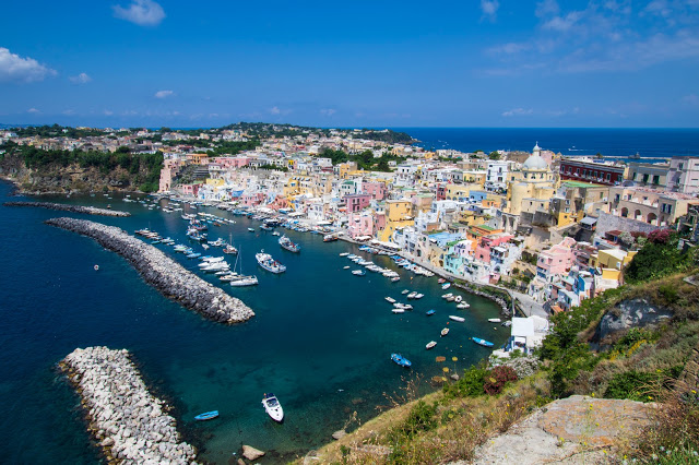 La Corricella vista da Terra Murata-Procida