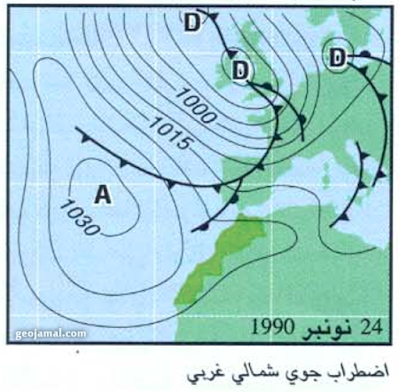 Nov air mass on morocco, Spain, Portugal