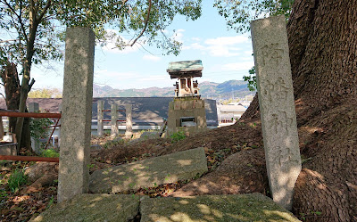 降幡神社跡(南河内郡河南町)