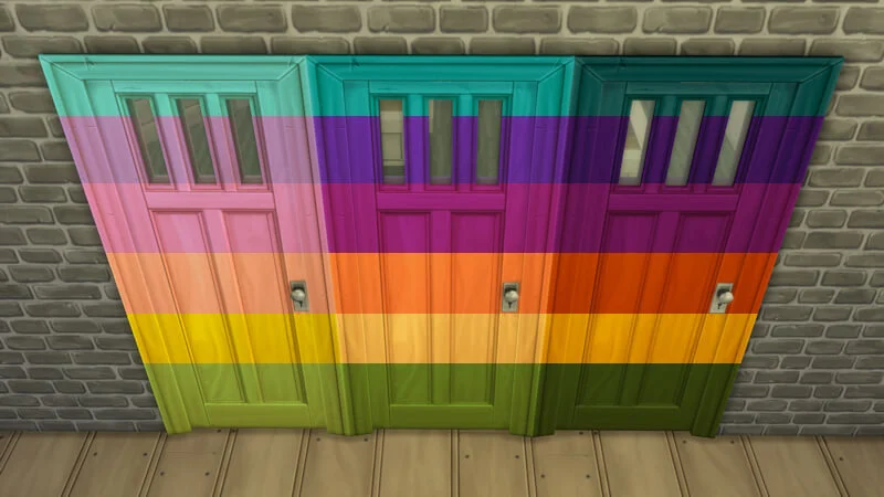 The Sims 4 Doors