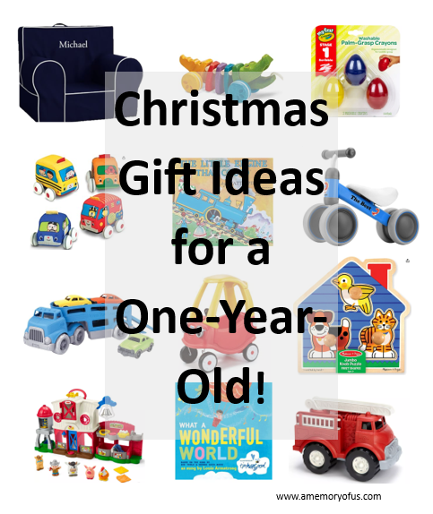 Christmas Gift Ideas for a One Year Old, First Christmas Gift Ideas, What to Buy a One Year Old for Christmas, one year old boy christmas gift ideas, one year old girl christmas gift ideas