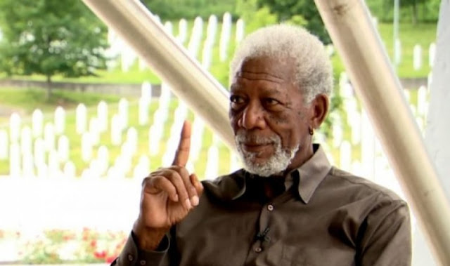 Morgan Freeman knows the history of Kosovo