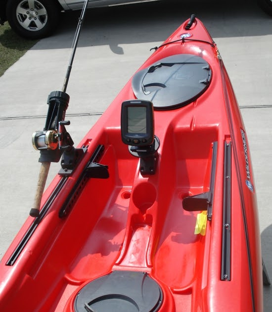 Palmetto Kayak Fishing: DIY Kayak Fish Finder Install - 2012 Wilderness  Systems Ride 135