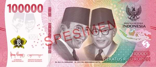 pecahan uang rupiah terbaru 2022 resmi
