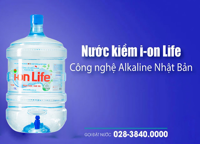 Nước ion Life bình 19L