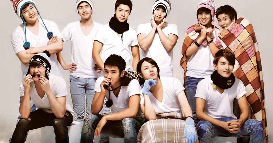 Kumpulan Foto Boyband Super Junior  Warna Warni Blog