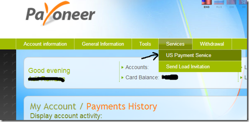 Papal in Pakistan and Bangladesh through payoneer