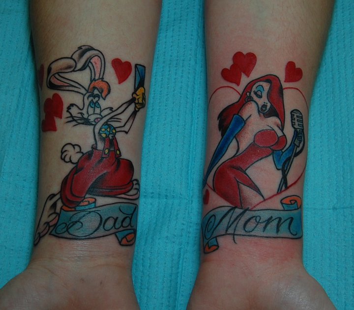 Jessica Rabbit Tattoo by