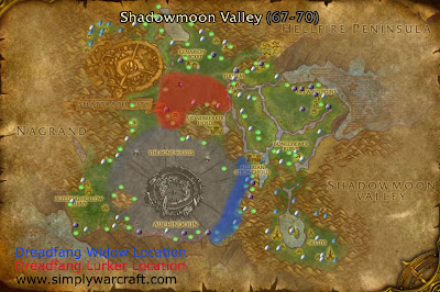 Outland Spider Locations