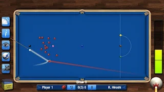 Screenshots of the Pro Snooker 2015 for Android tablet, phone.