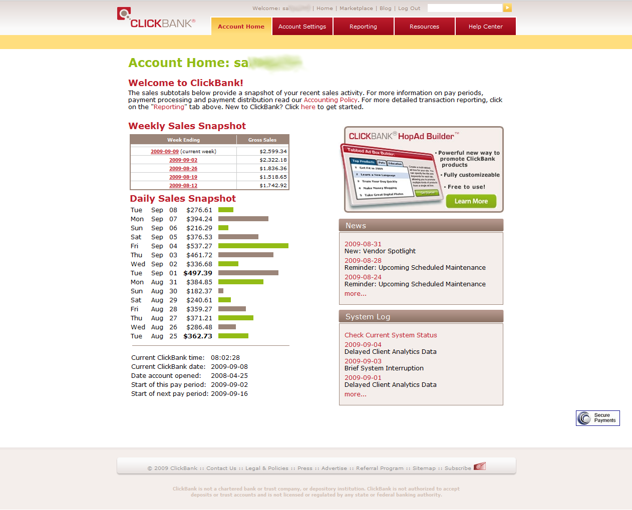 Finally broke my $500-per-day barrier on Clickbank