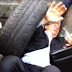 Oh Dear! Ex-minister thrown into rubbish bin by angry mob (PHOTOS)