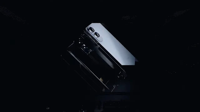 Sleek white Samsung Galaxy S25 Edge with a dual-lens camera, ready to capture stunning photos and videos