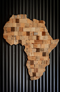 Une carte d’Afrique