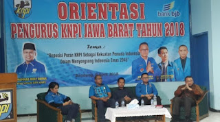 KNPI Jabar Gelar Acara Orientasi Pengurus DPD KNPI Jawa Barat Periode 2017-2020