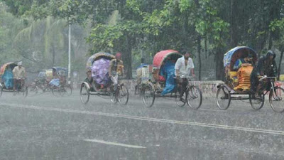 ২৭ জুন পর্যন্ত থাকতে পারে বৃষ্টির বিড়ম্বনা