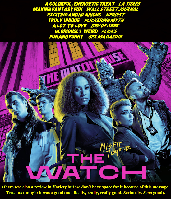 Poster for BBC America's The Watch