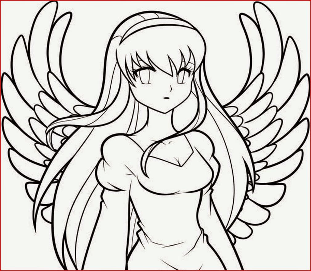 Download Coloring Pages: Anime Coloring Pages Free and Printable