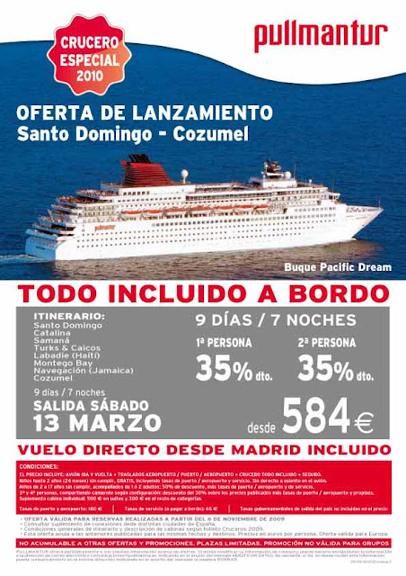 oferta crucero pullmantur