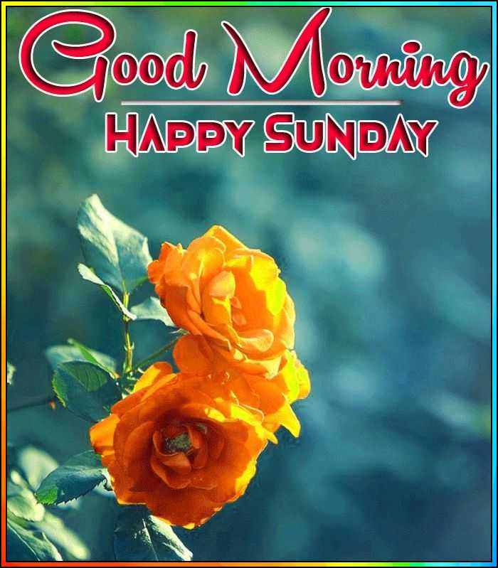 gud mrng happy sunday
