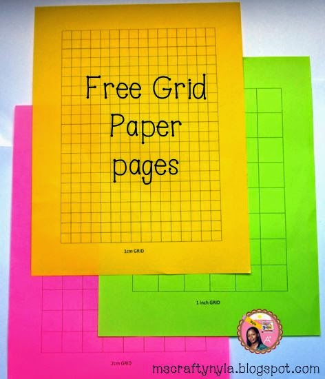 nylas crafty teaching free grid paper pages