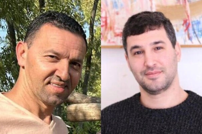 Itay Svirsky, de 38 anos, e Yossi Sharabi, de 53 anos, foram mortos pelo Hamas | Foto: Reprodução/Redes Sociais