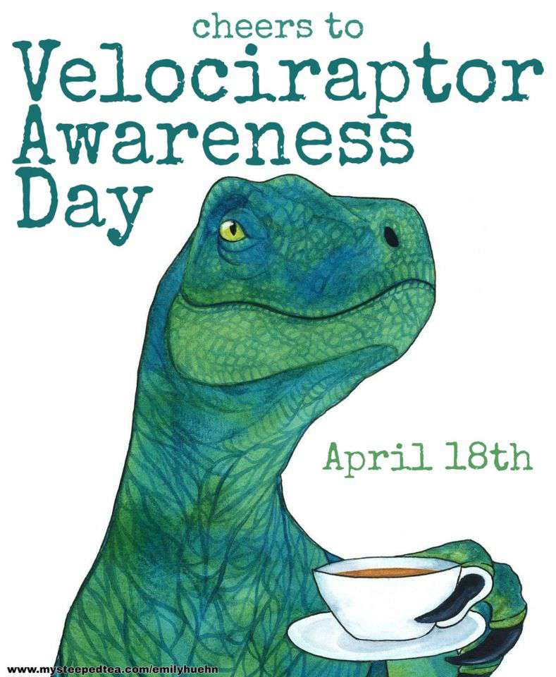 National Velociraptor Awareness Day Wishes Photos