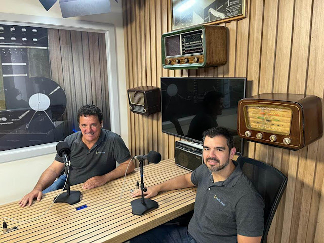 Amaury Martins e Valério Guimarães rádio