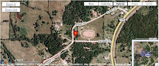 Click picture for larger view of Manes Cemetery’s location in Pulaski County, Missouri.