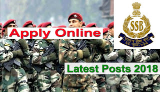 ssb 74 posts recruitment 2018, ssb bharti 2018 , ssc gd apply online