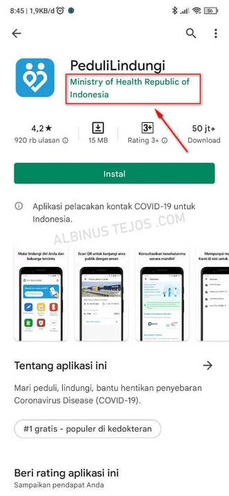 cara melihat sertifikat vaksin