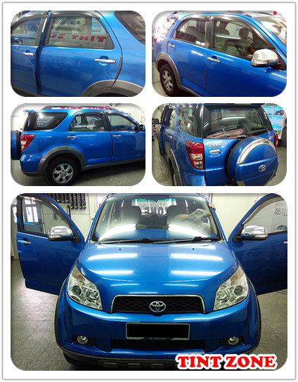 TINT ZONE: TOYOTA SERIES Tinted Works