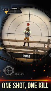 Game Sniper X feat Jason Statham Mod Apk 1.0.0 Mod Money 2015