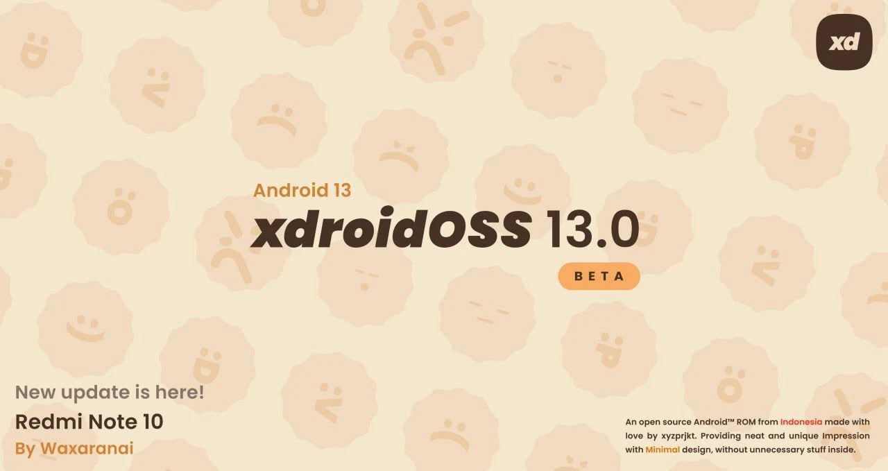 xdroidOSS 13.0 OFFICIAL Redmi Note 10 (mojito) Android 13