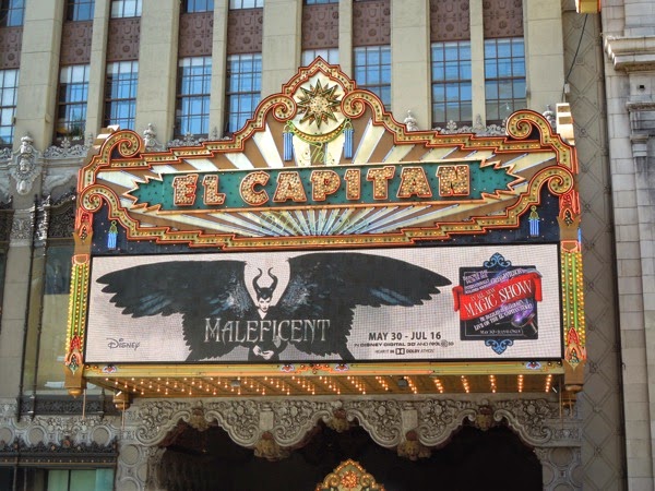 Maleficent exhibit El Capitan Theatre Hollywood