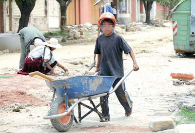 Niños trabajadores en Bolivia