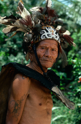 Dayak the Native People  of Borneo  Place for Visit