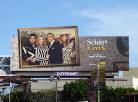 Schitts Creek season 4 billboard