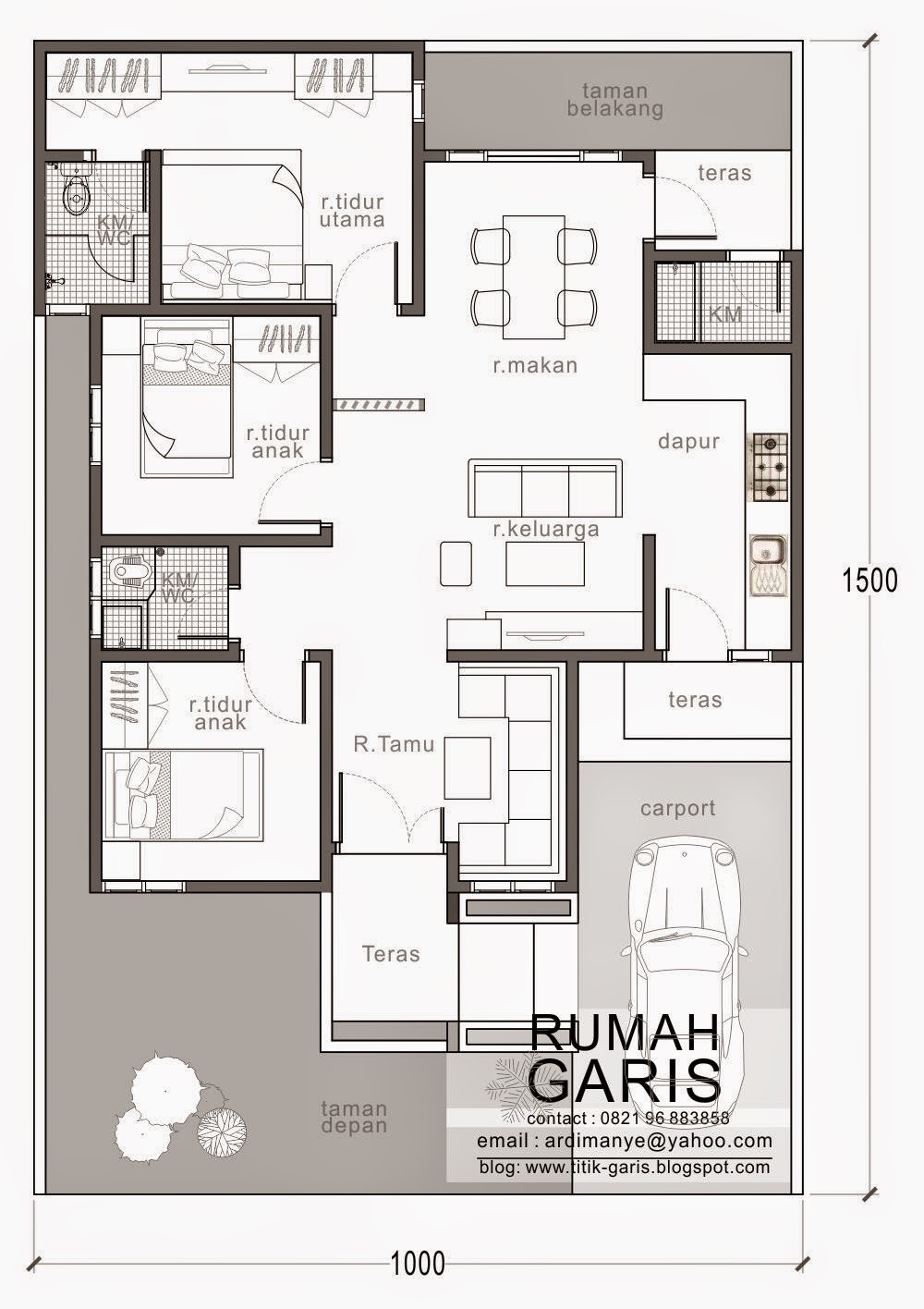 64 Desain Rumah Minimalis 10 X 15 Desain Rumah Minimalis 64 Desain Rumah Minimalis 10 X 15 Desain Rumah Minimalis