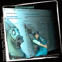 Tweak user interface in Uninstall or change a program Windows 8,7,Vista(Rapunze)